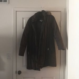 Heavy coat!